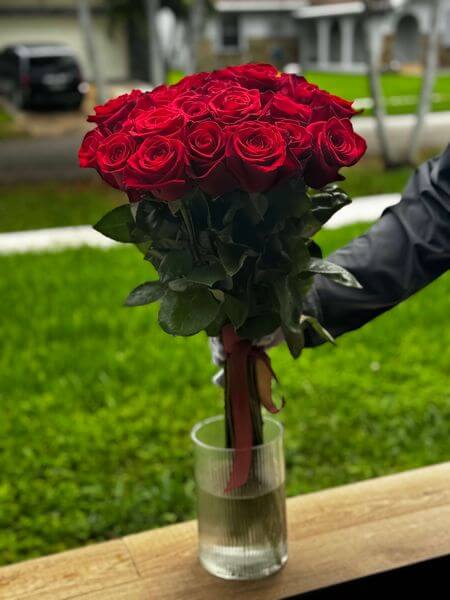 3 Dozen Red Roses 
